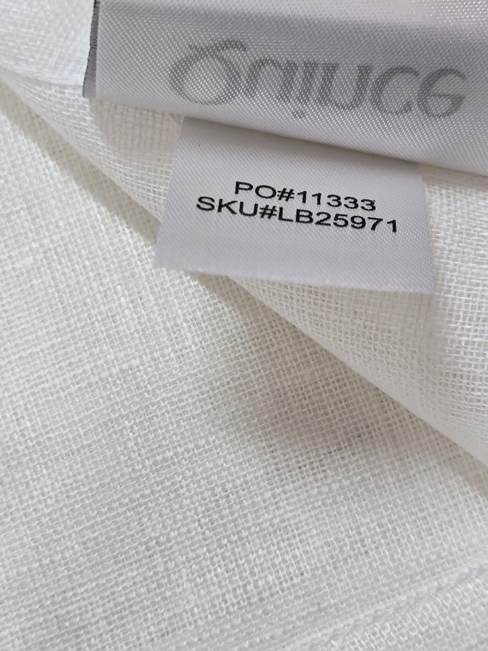 NWT QUINCE Set Of 4 48x96 European Linen Sheer Curtains White 0307